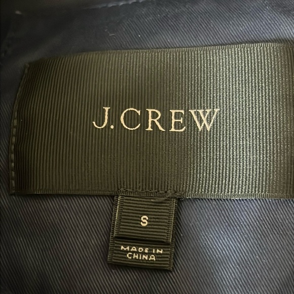 J.Crew Relaxed Boyfriend Field Navy Blue Jacket Size Small - Picture 7 of 8